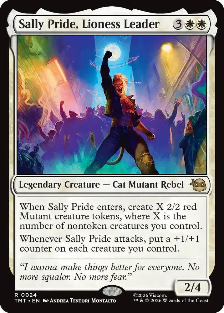 Sally Pride, Lioness Leader [Foil] #24