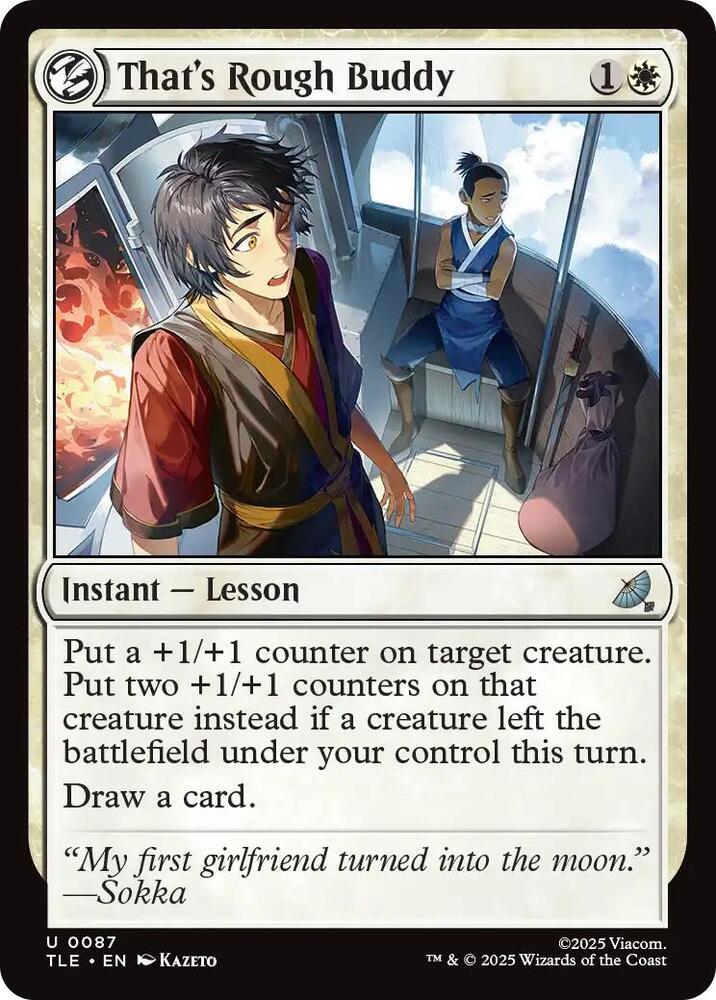 That's Rough Buddy [Foil] #87