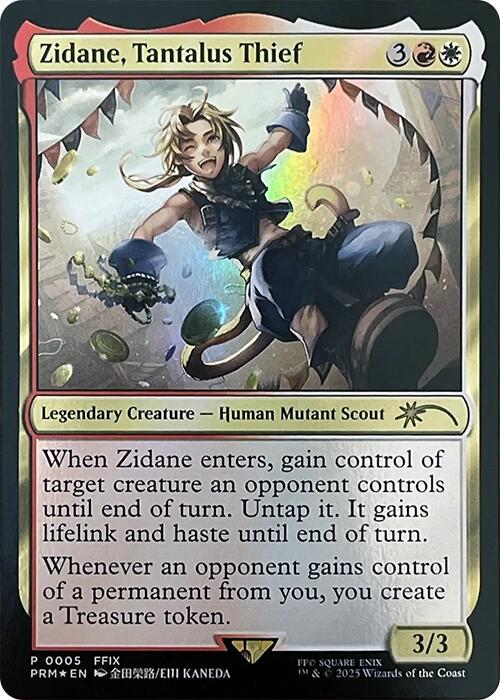 Zidane, Tantalus Thief [Foil] #5