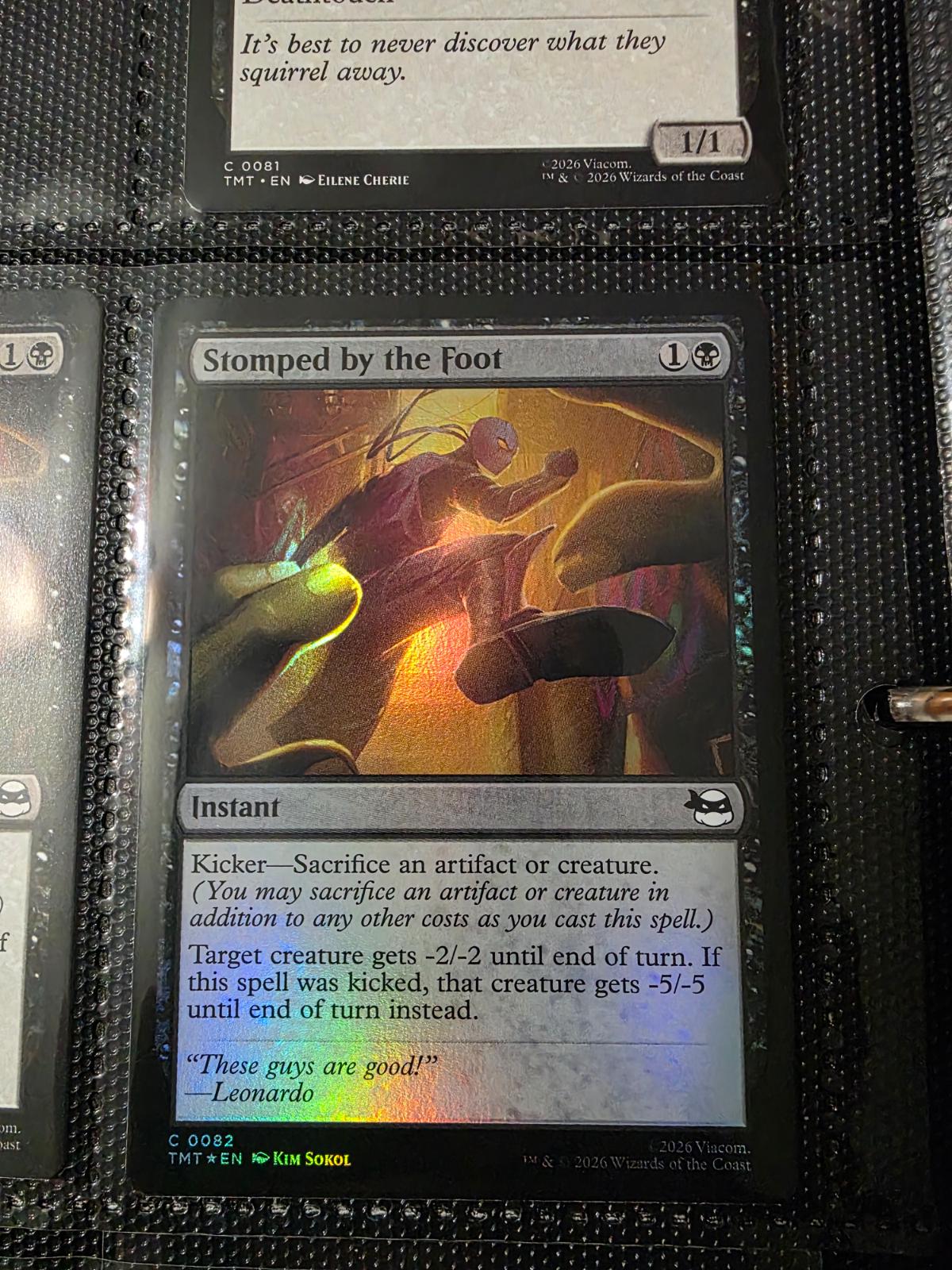 Stomped by the Foot [Foil] #82