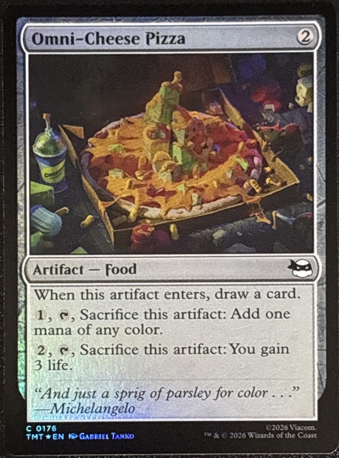 Omni-Cheese Pizza [Foil] #176