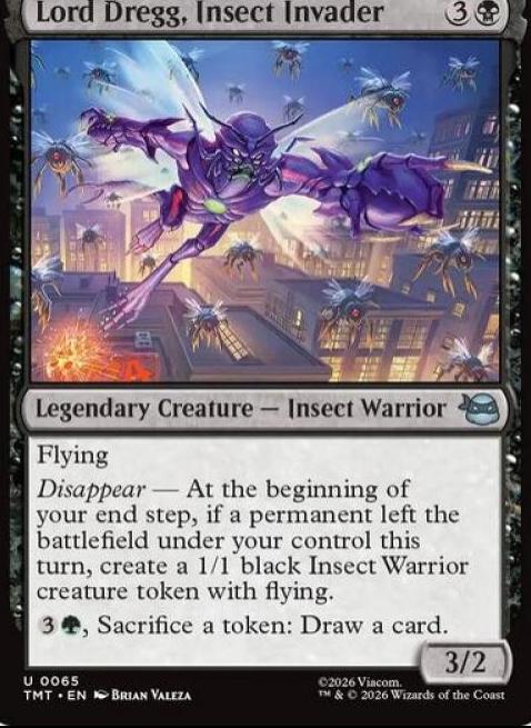 Lord Dregg, Insect Invader [Foil] #65