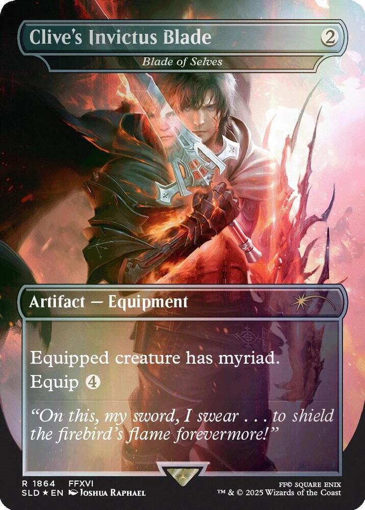 Clive's Invictus Blade - Blade Of Selves [Rainbow Foil] #1864