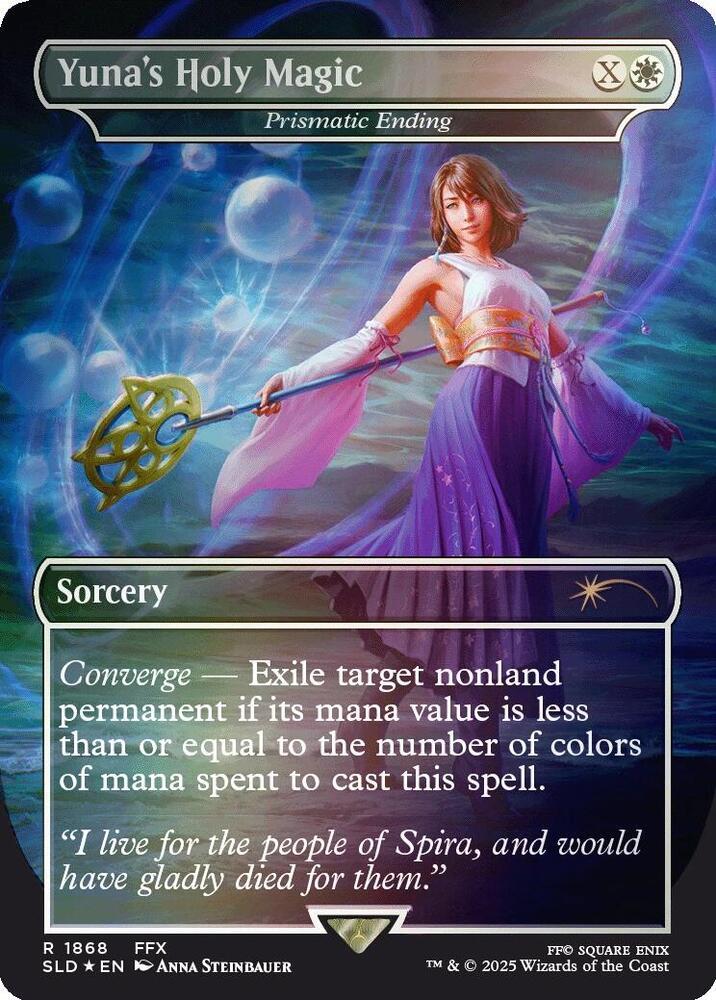 Yuna's Holy Magic - Prismatic Ending [Rainbow Foil] #1868