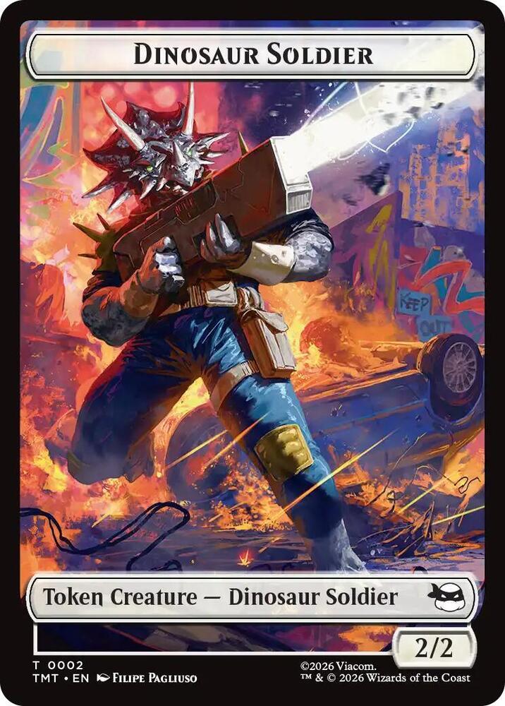 Copy // Dinosaur Soldier [Token] #1 // 2