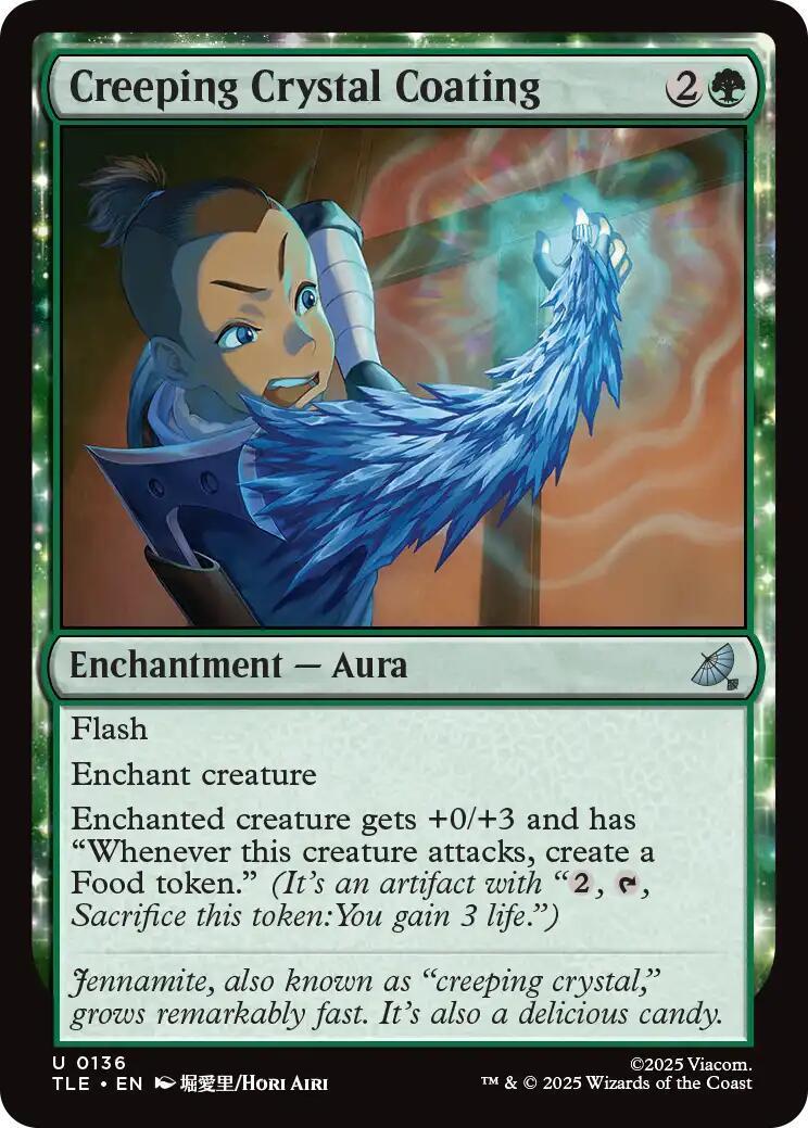 Creeping Crystal Coating [Foil] #136