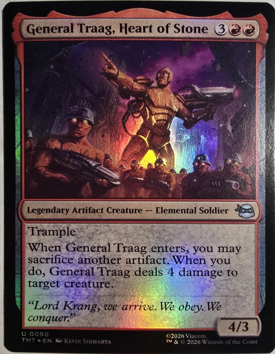 General Traag, Heart of Stone [Foil] #90