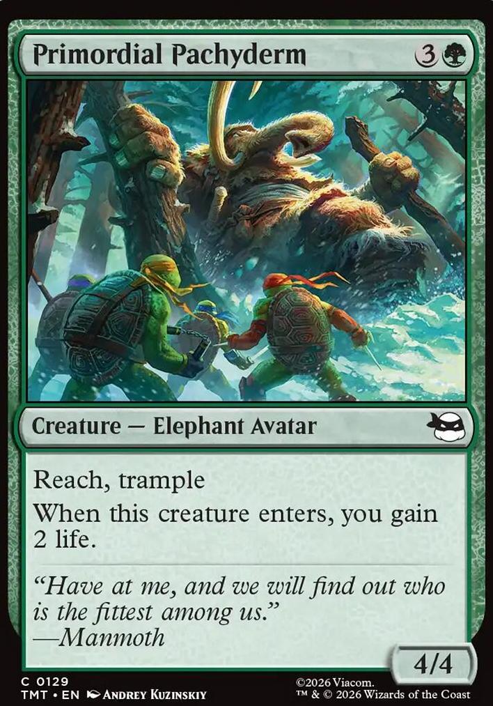 Primordial Pachyderm [Foil] #129