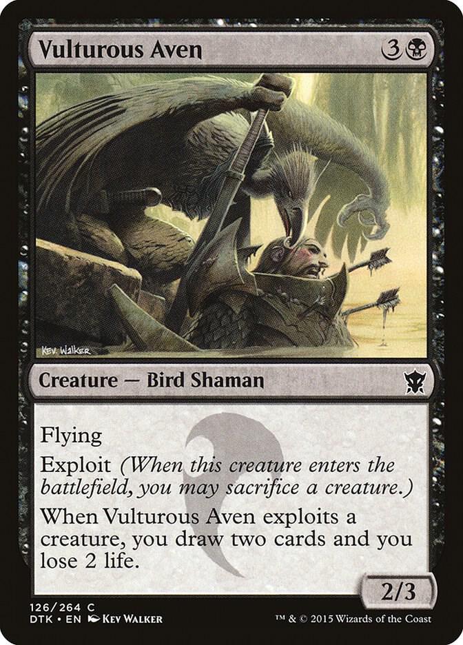 Vulturous Aven #126