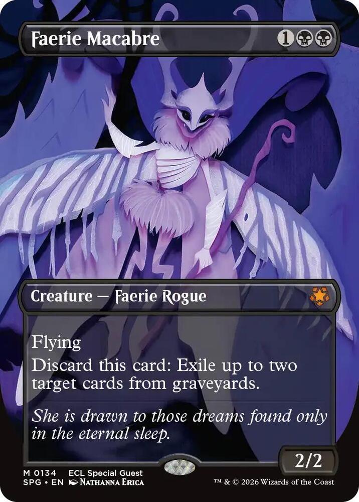 Faerie Macabre [Borderless Foil] #134