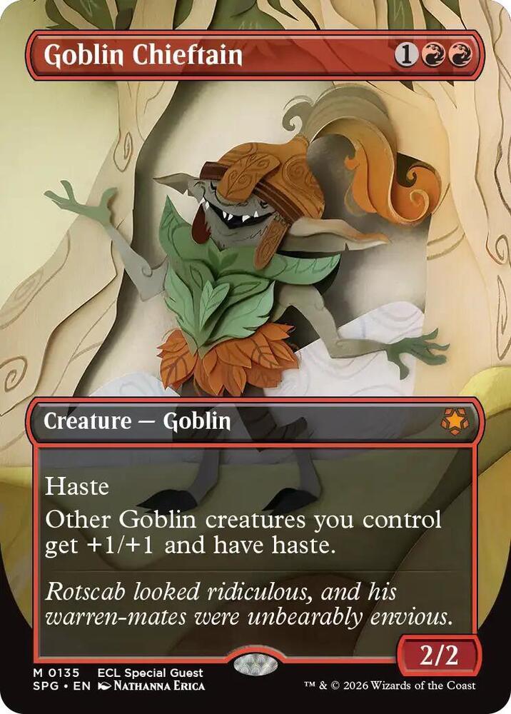 Goblin Chieftain [Borderless] #135