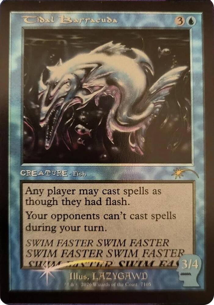 Tidal Barracuda #7105