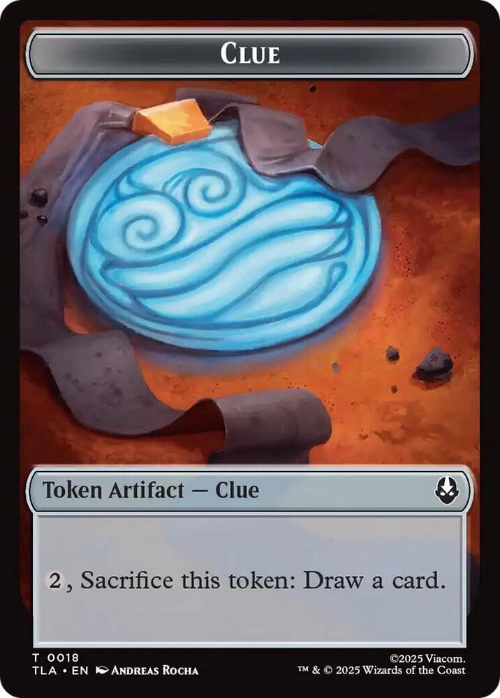 Clue // Food [Double-Sided Token] #18