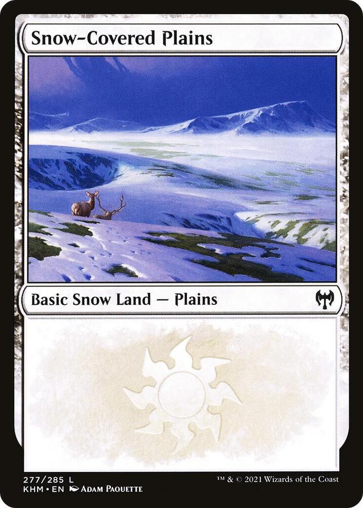 Snow-Covered Plains [Foil] #277