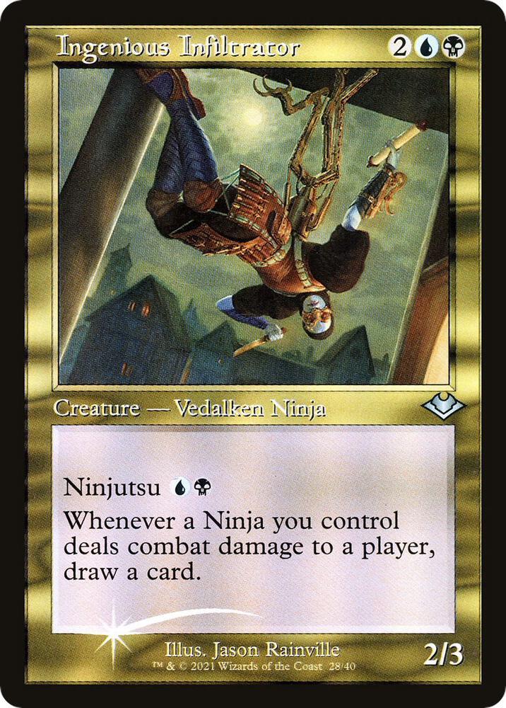 Ingenious Infiltrator [Retro Foil] #28