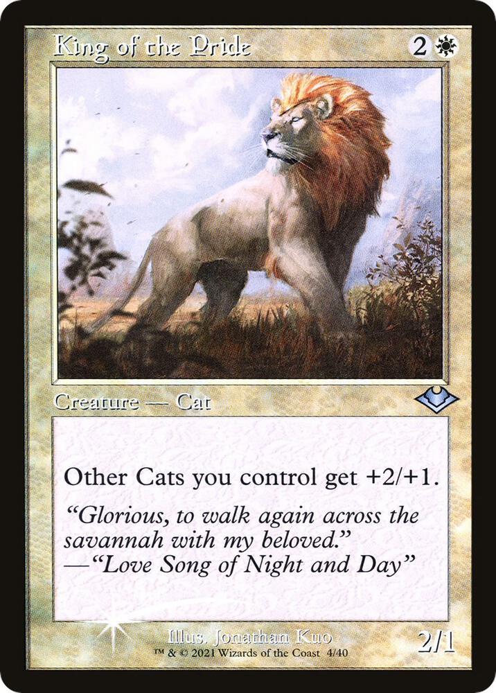 King of the Pride [Retro Foil] #4