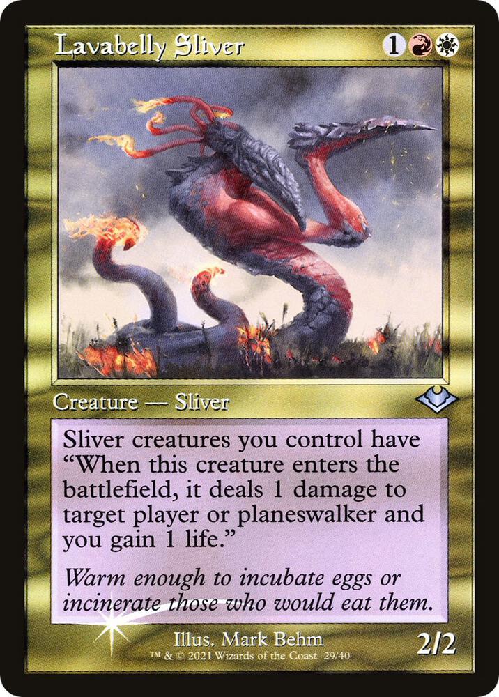 Lavabelly Sliver [Retro Foil] #29
