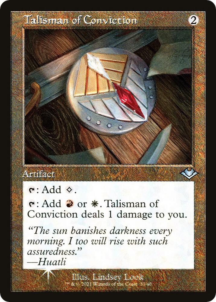 Talisman of Conviction [Retro Foil] #33