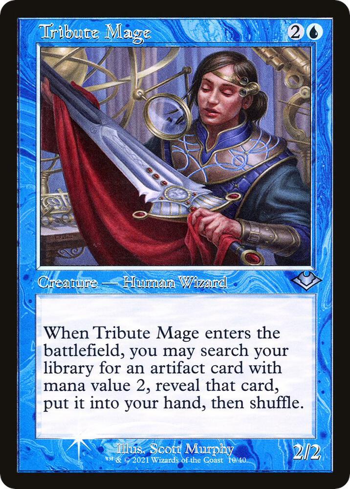 Tribute Mage [Retro Foil] #10