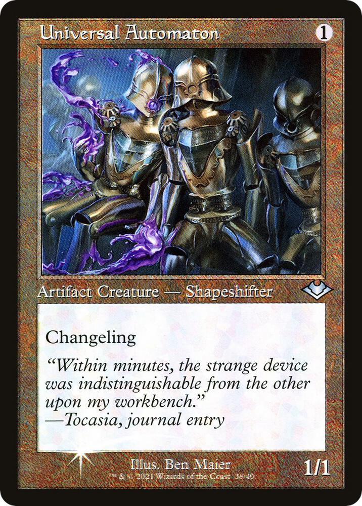 Universal Automaton [Retro Foil] #38
