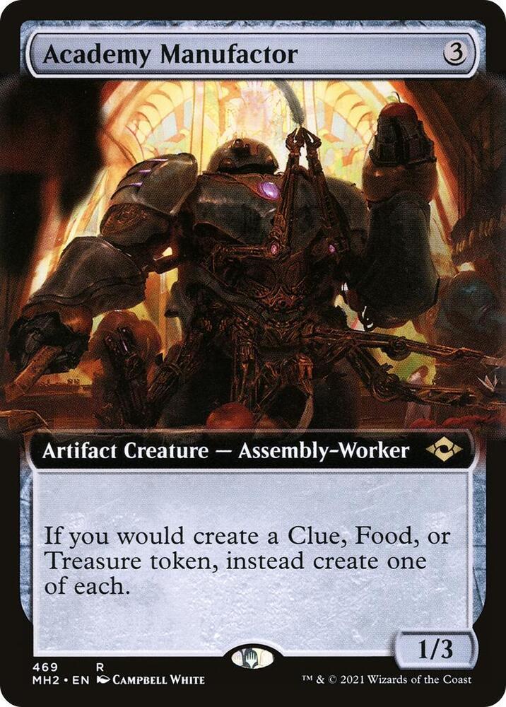 Academy Manufactor [Extended Art Foil] #469