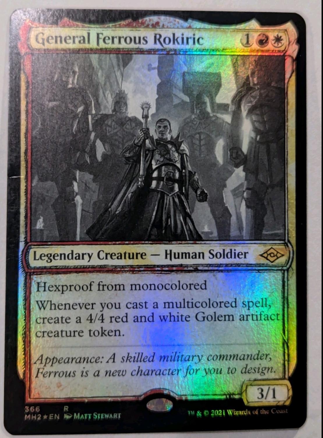 General Ferrous Rokiric [Showcase Foil] #366