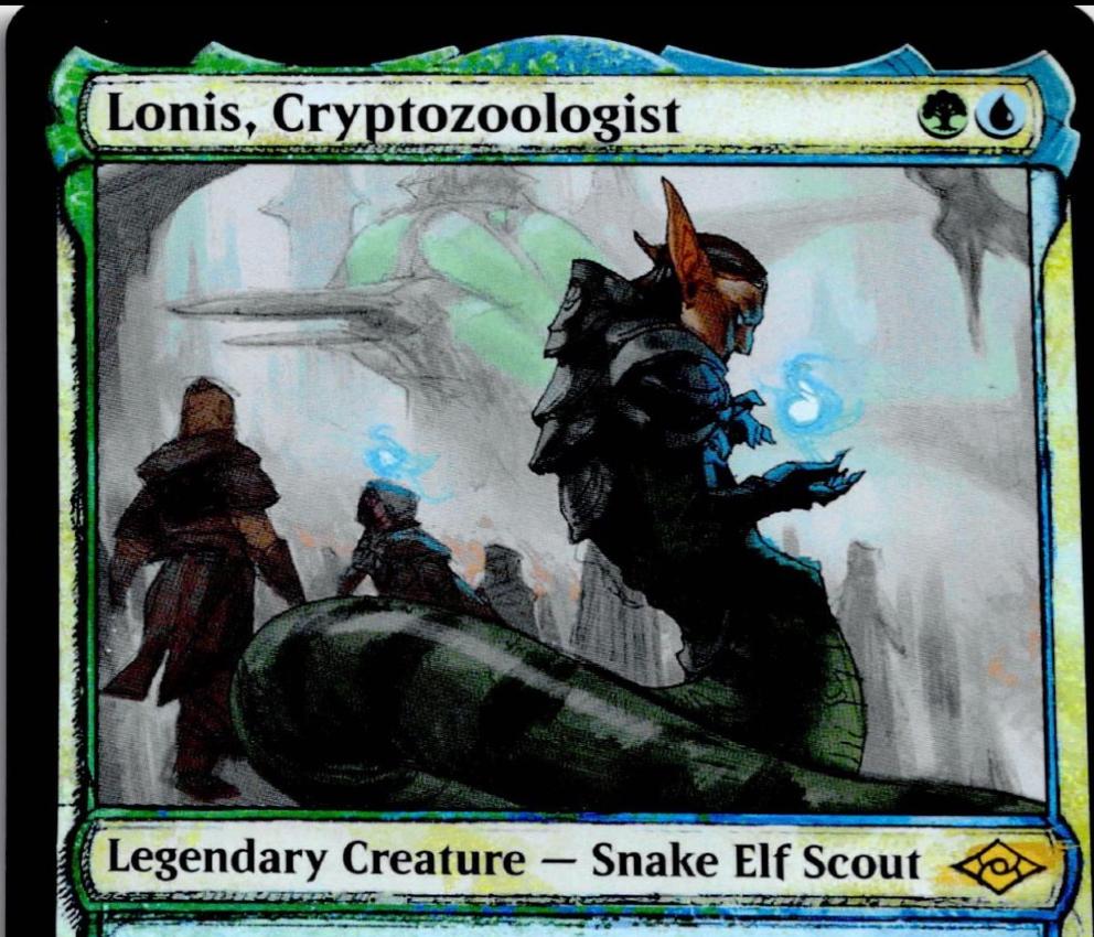 Lonis, Cryptozoologist [Showcase Foil] #370