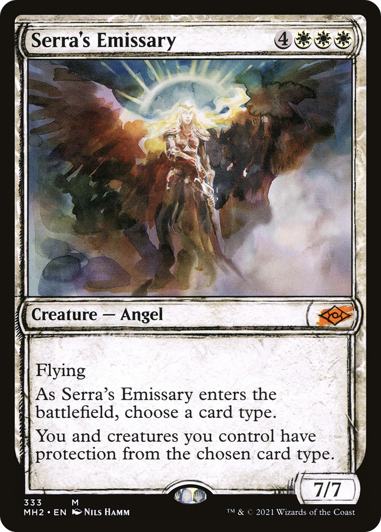 Serra's Emissary [Showcase Foil] #333