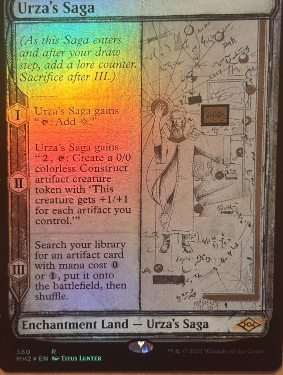 Urza's Saga [Showcase Foil] #380