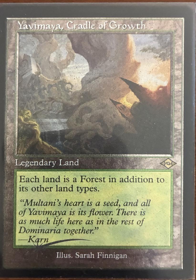 Yavimaya, Cradle Of Growth [Retro Foil] #441