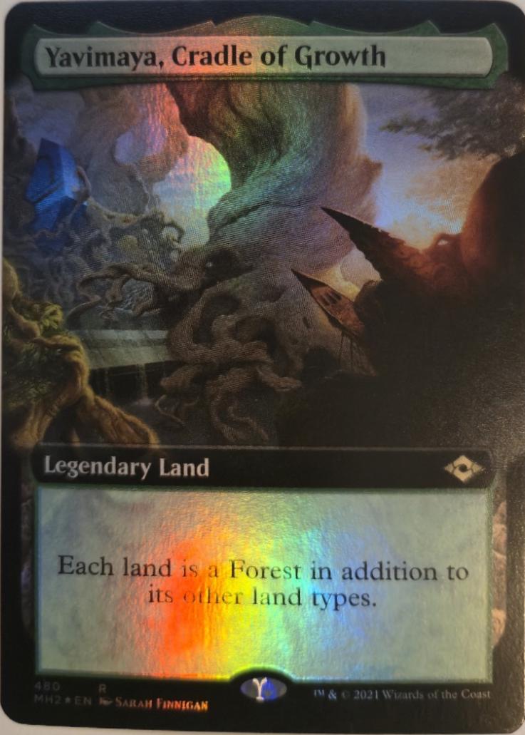Yavimaya, Cradle of Growth [Extended Art Foil] #480