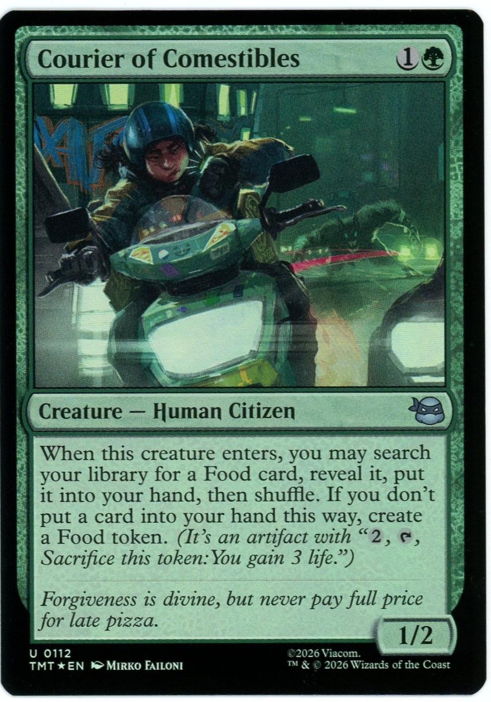 Courier of Comestibles [Foil] #112
