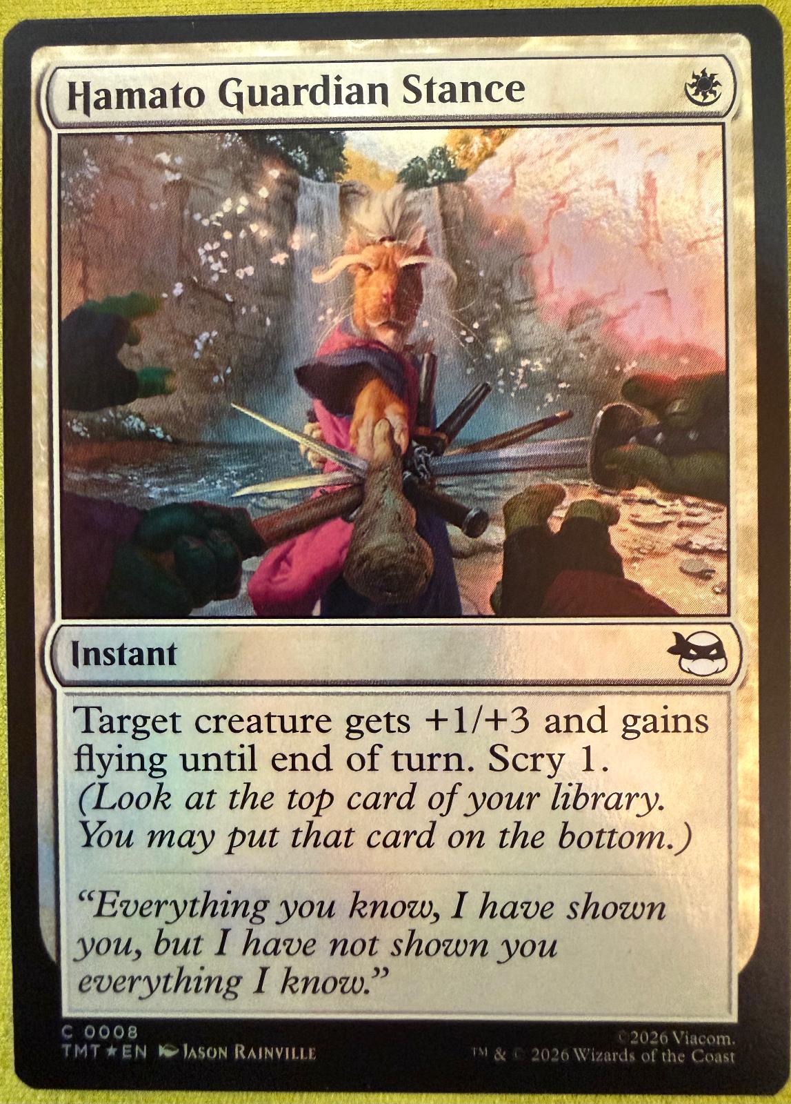 Hamato Guardian Stance [Foil] #8