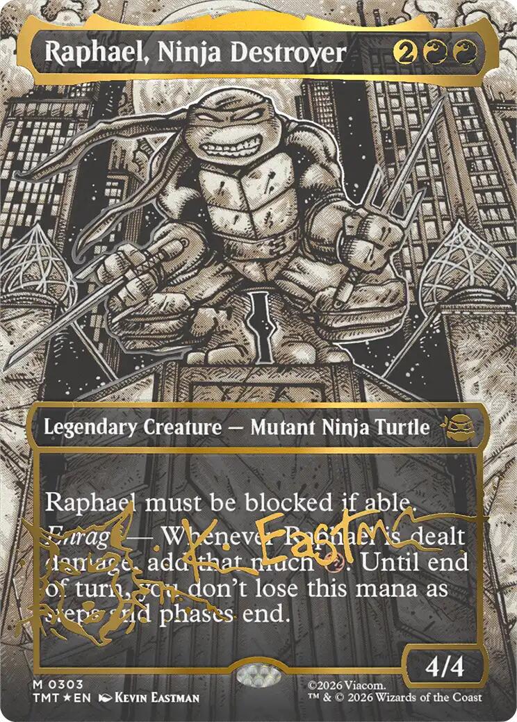 Raphael, Ninja Destroyer [Signature] #303