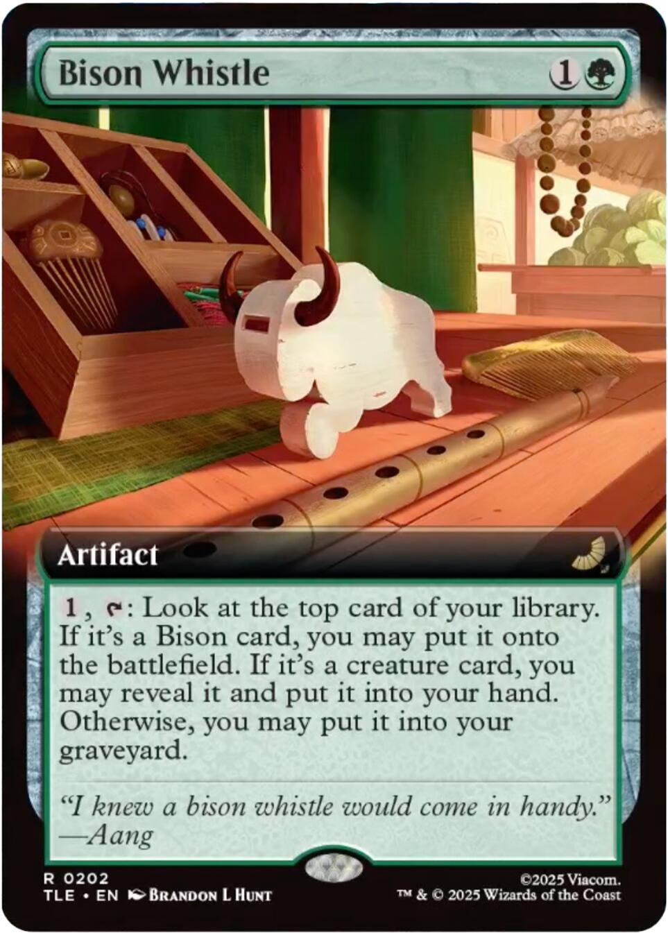 Bison Whistle [Extended Art Foil] #202