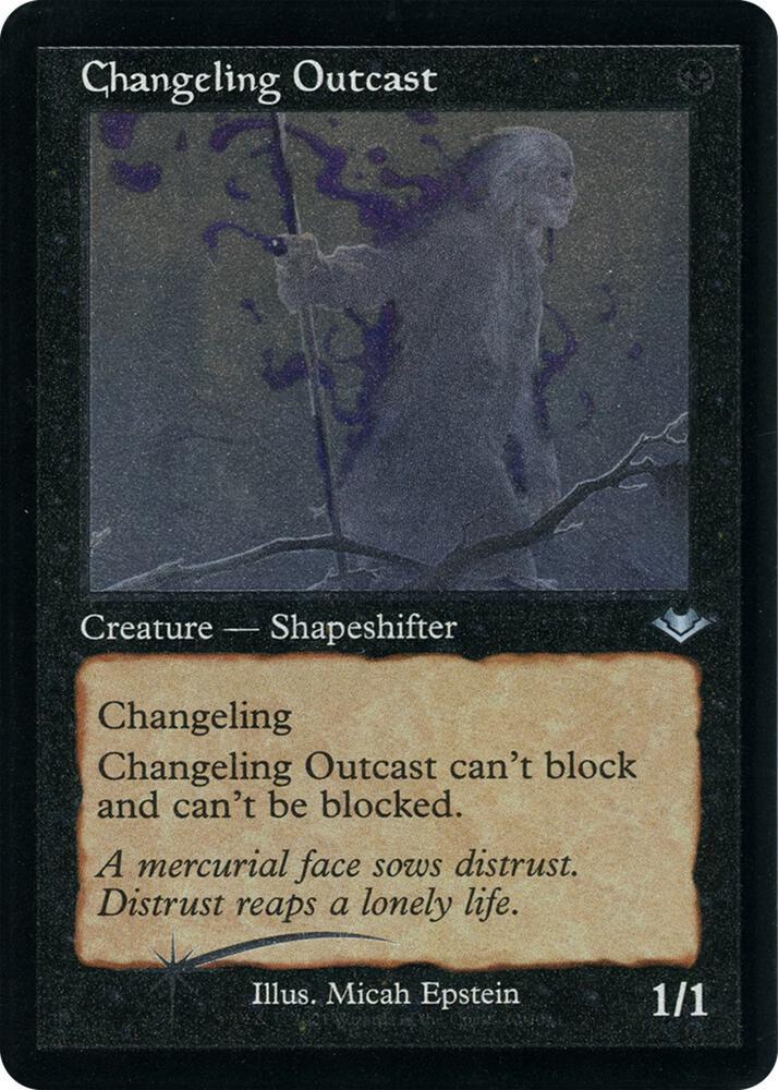 Changeling Outcast [Retro Etched Foil] #12