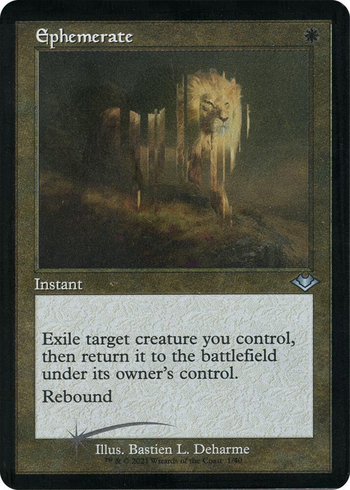 Ephemerate [Retro Etched Foil] #1