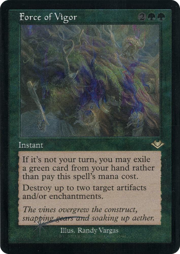 Force Of Vigor [Retro Etched Foil] #21