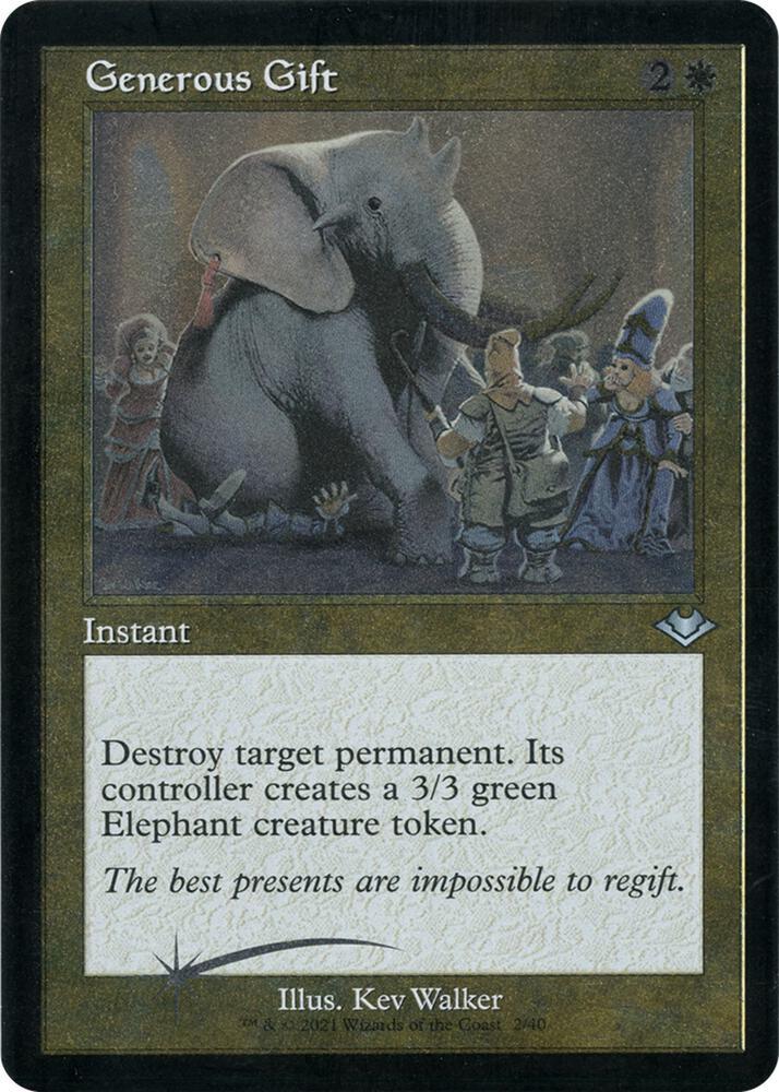 Generous Gift [Retro Etched Foil] #2