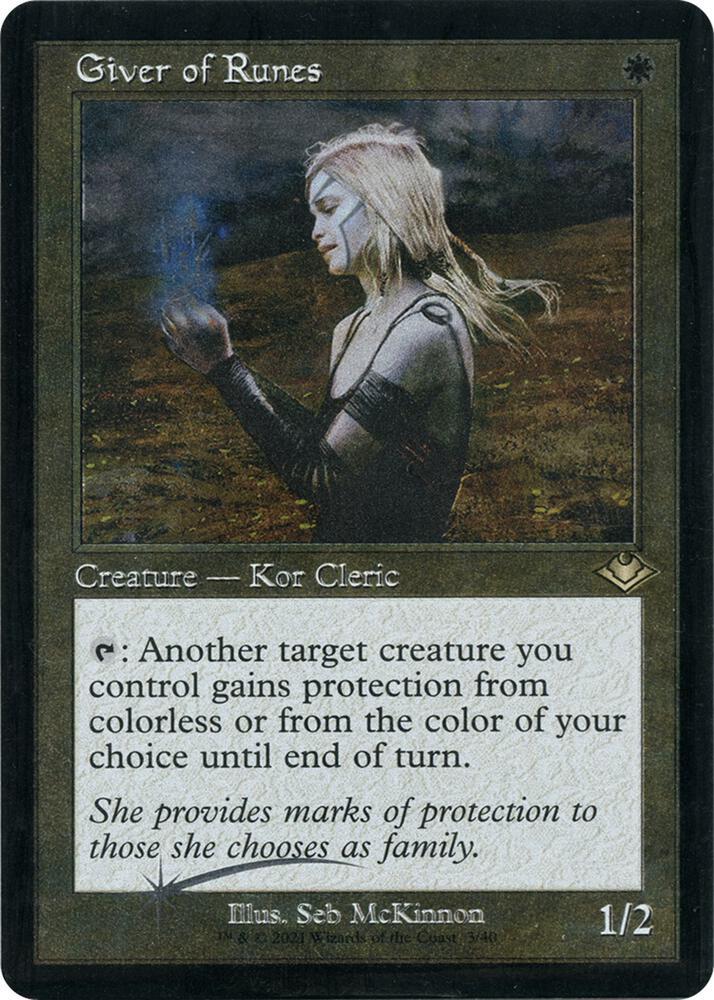 Giver Of Runes [Retro Etched Foil] #3