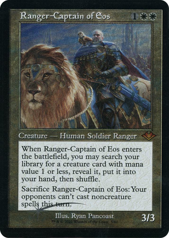 Ranger-Captain Of Eos [Retro Etched Foil] #5