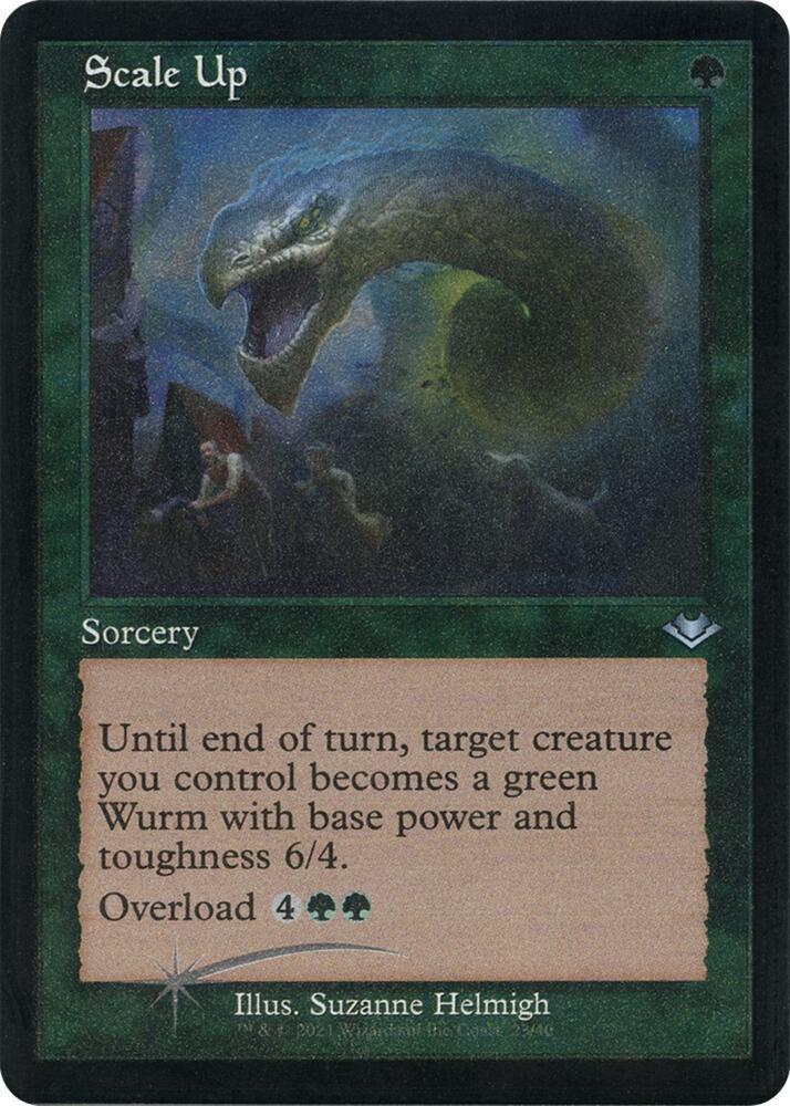 Scale Up [Retro Etched Foil] #23