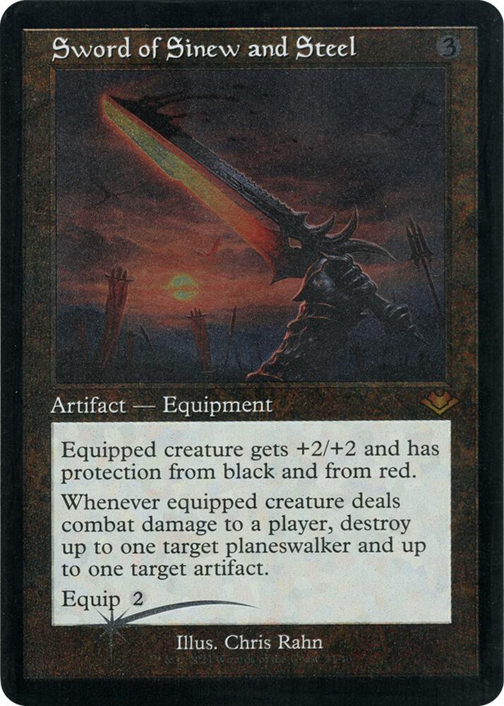 Sword Of Sinew And Steel [Retro Etched Foil] #31