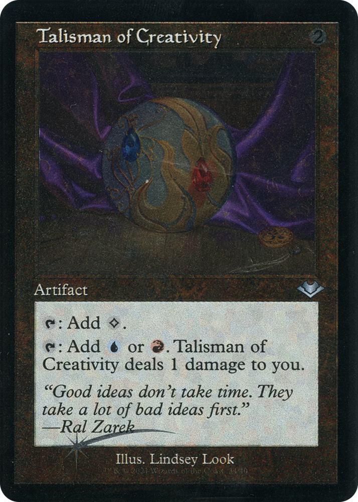 Talisman Of Creativity [Retro Etched Foil] #34