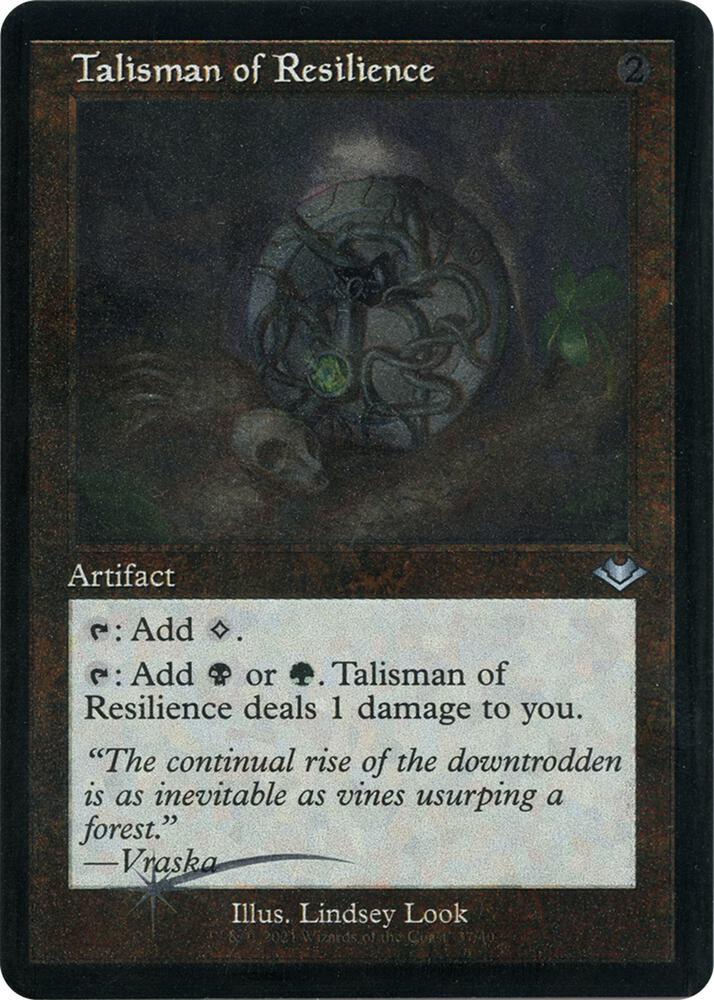 Talisman Of Resilience [Retro Etched Foil] #37