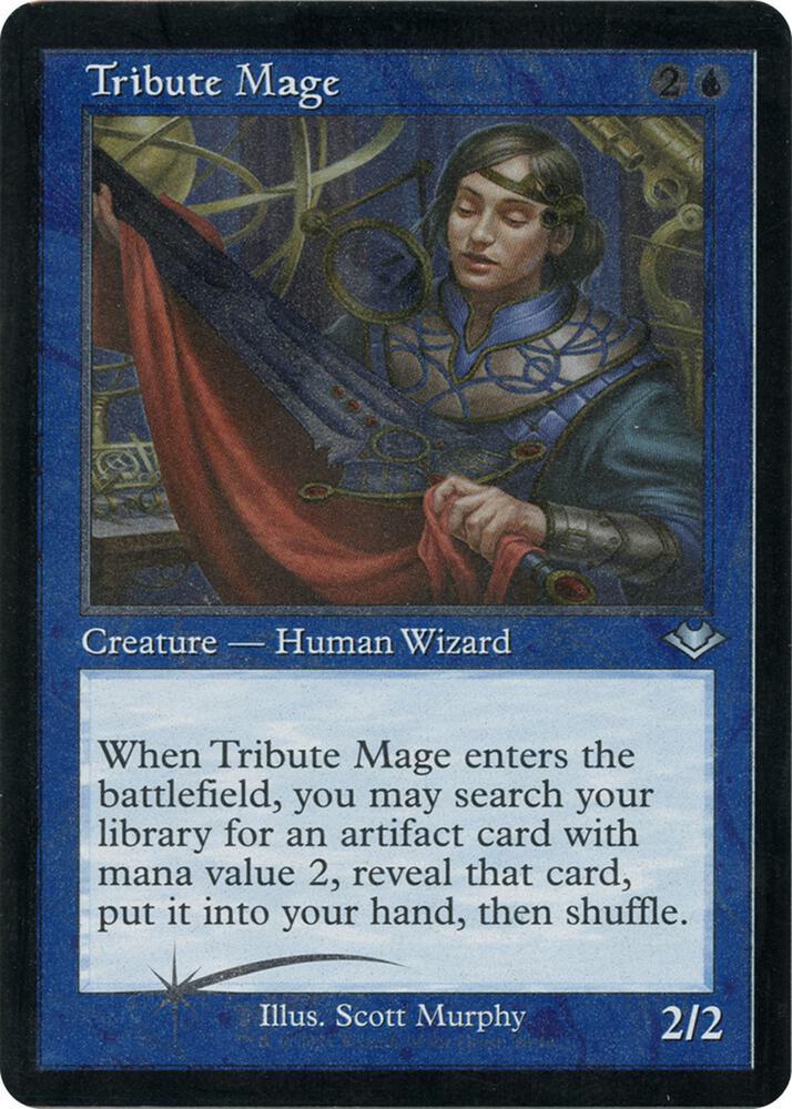Tribute Mage [Retro Etched Foil] #10