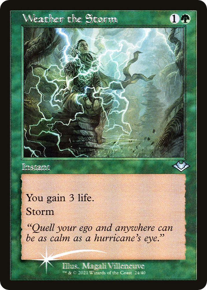 Weather the Storm [Retro Foil] #24