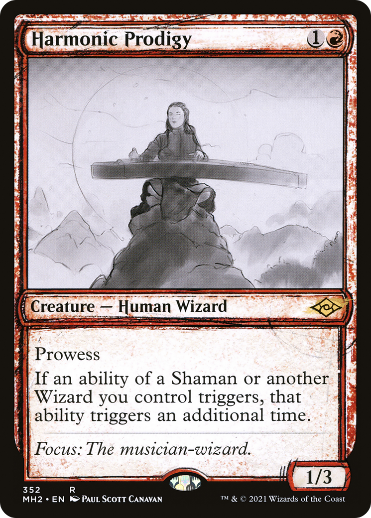 Harmonic Prodigy [Showcase Foil] #352