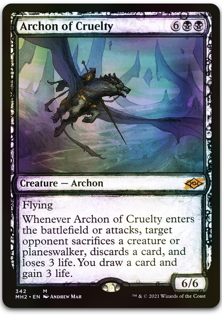 Archon of Cruelty [Showcase Foil] #342