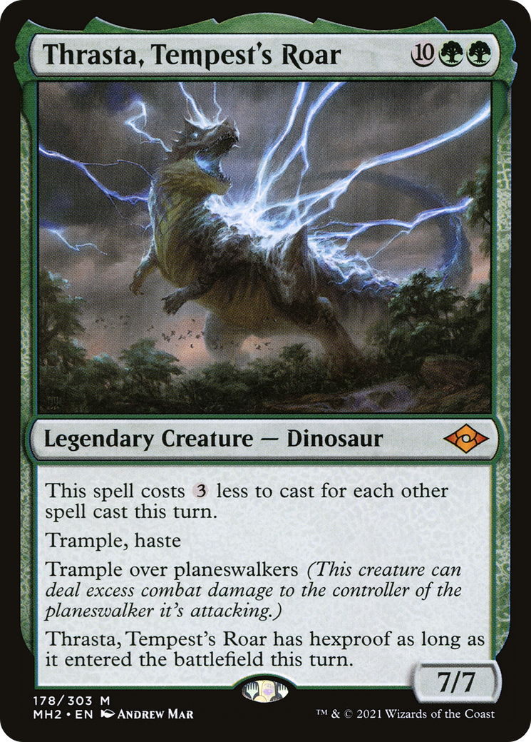 Thrasta, Tempest's Roar [Foil] #178